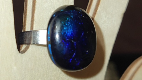 Pierścionek szklany